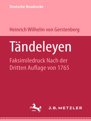 cover image of Tändeleyen